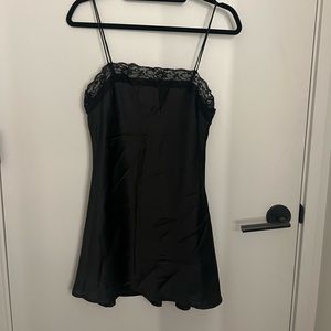 Black Silk Abercrombie Dress